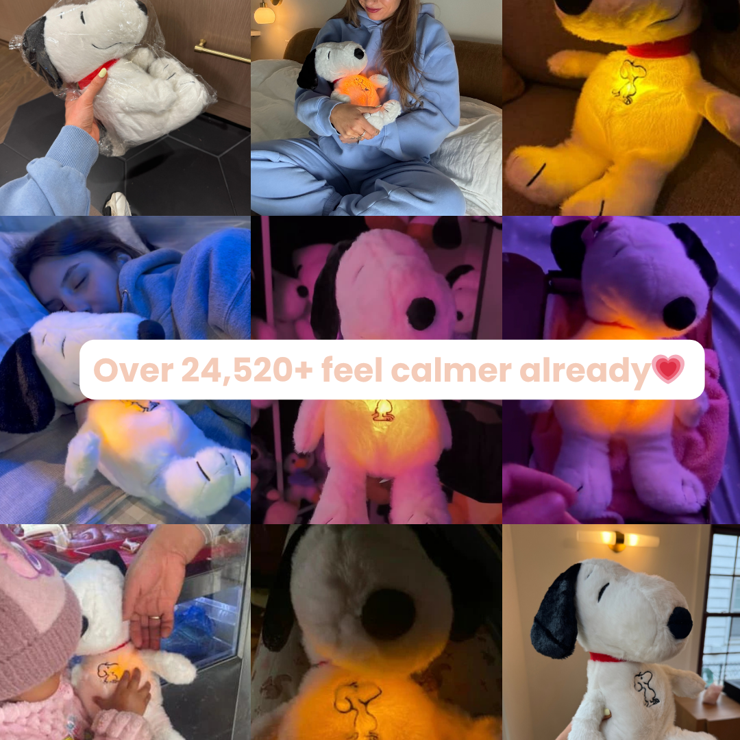 SnoozePup™ – Calming Light-Up Plush for Restful Nights