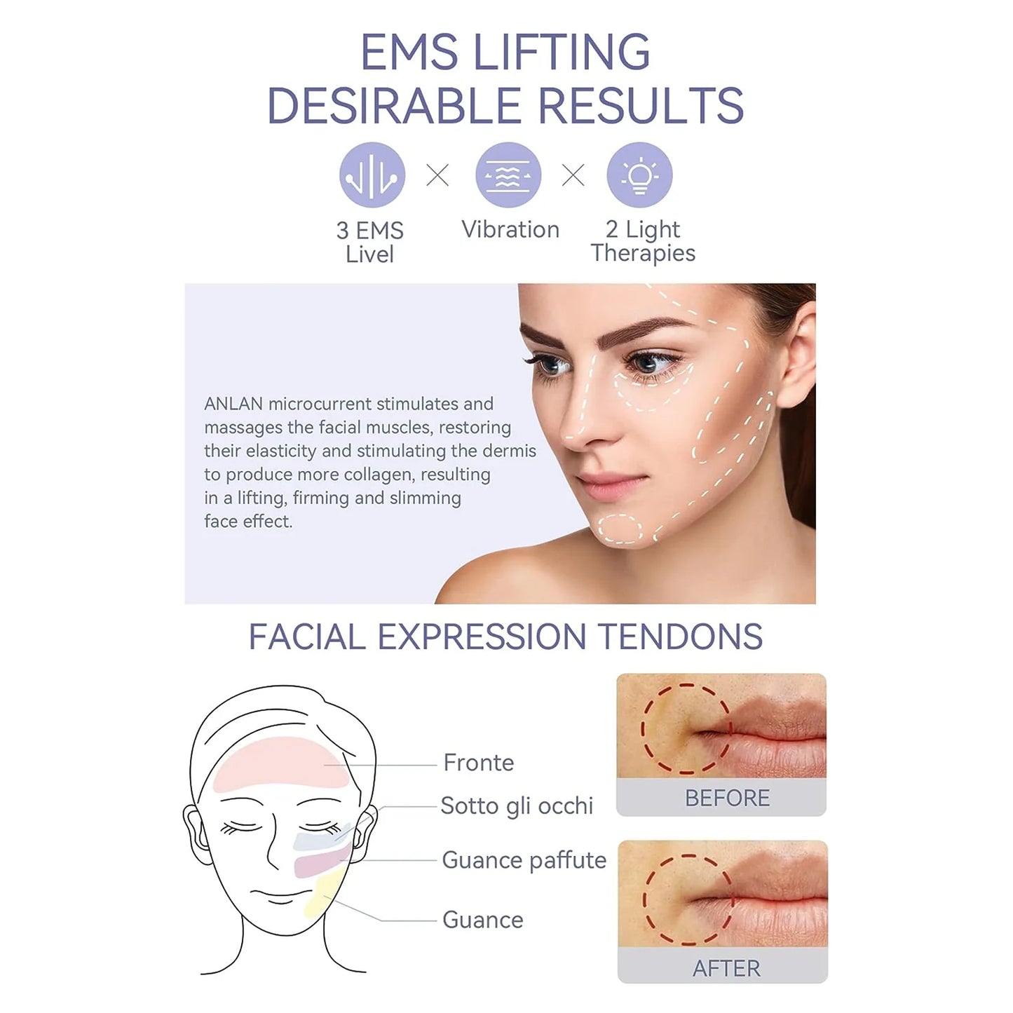 GlowLift Pro – EMS Facial Massager with Hot & Cold Therapy