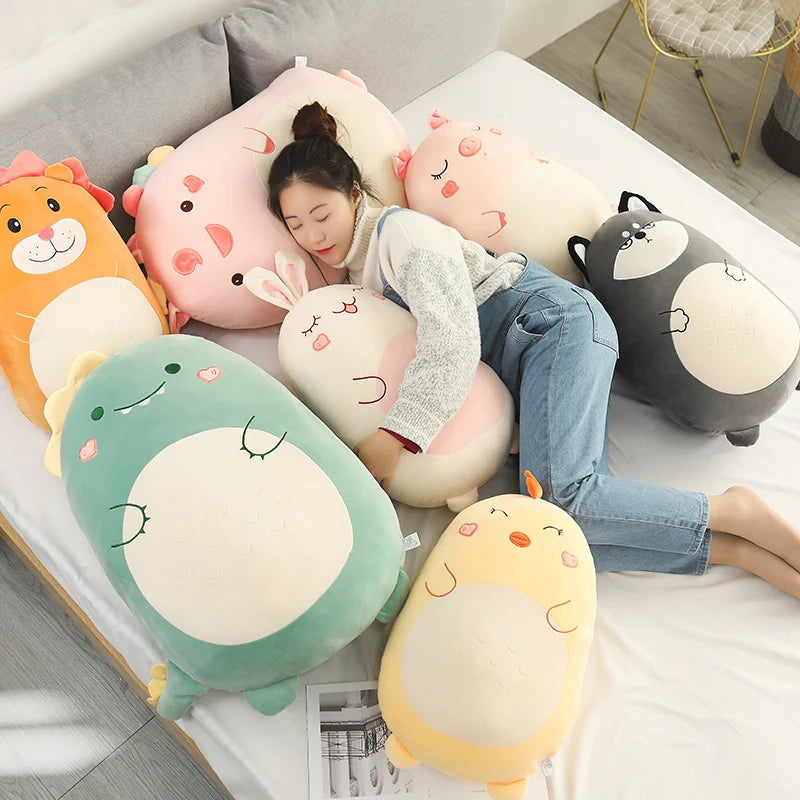 Cuddle Comfort – Super Soft Animal Plushies for Sleep & Decor