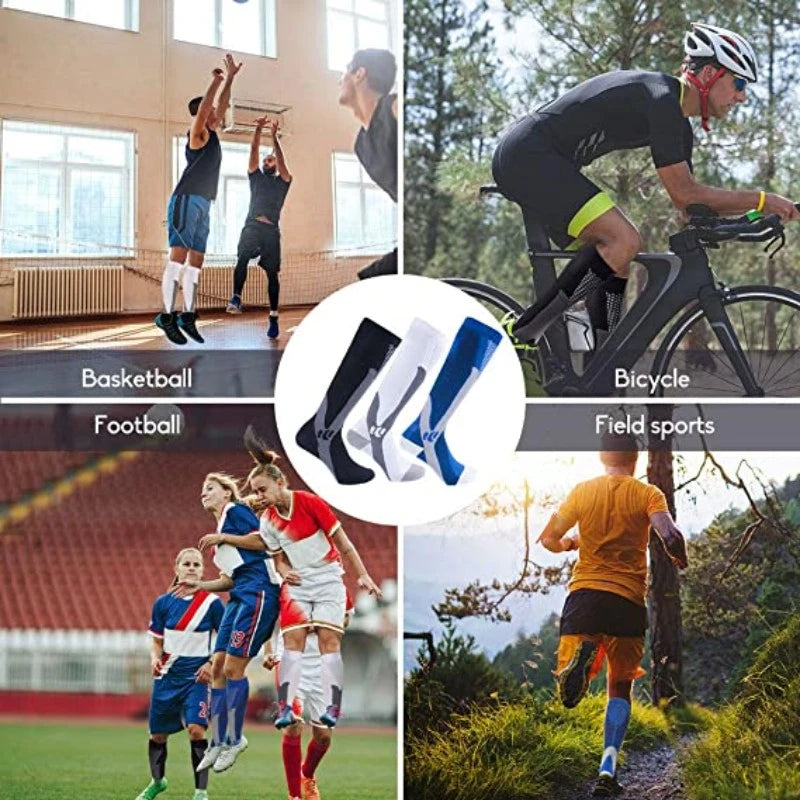 VitalStep™ Compression Socks – 3-Pack Support for Circulation & Comfort