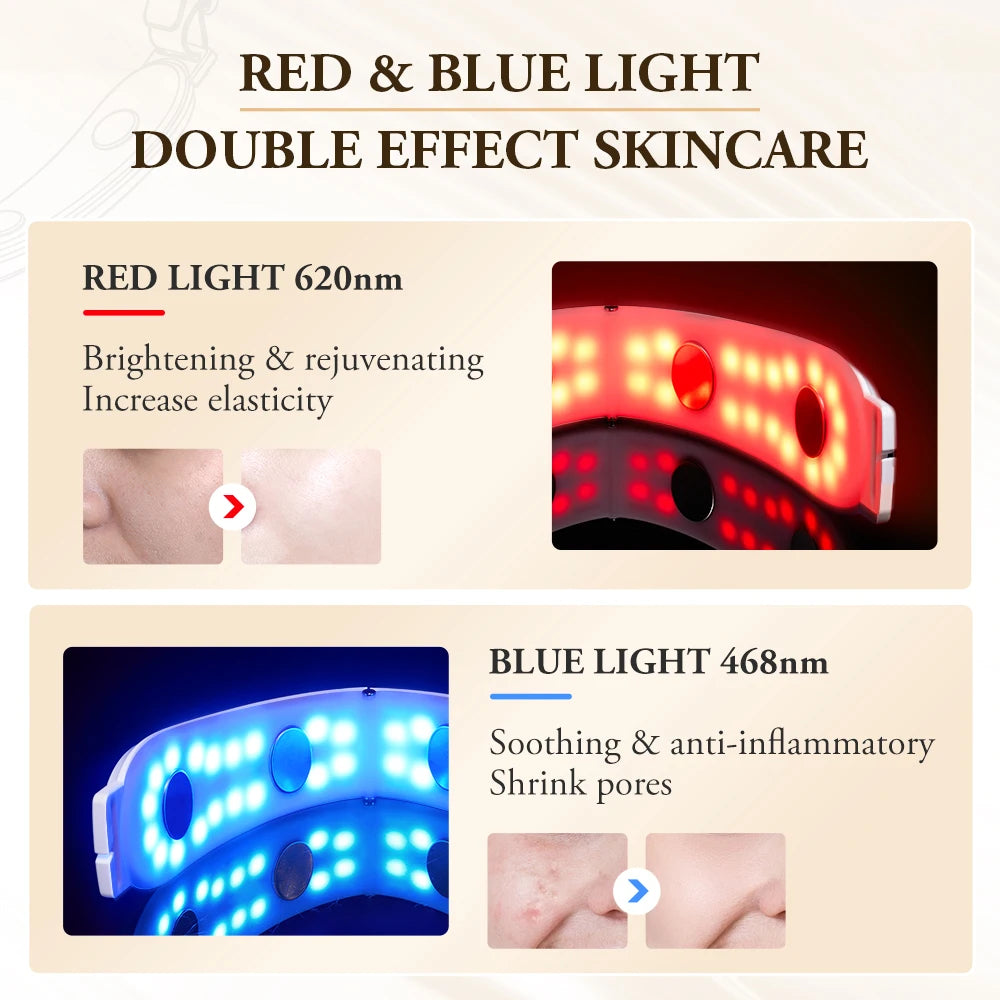 V-Lift Pro™ Facial Sculpting Device – EMS & LED Technology for a Youthful Jawline