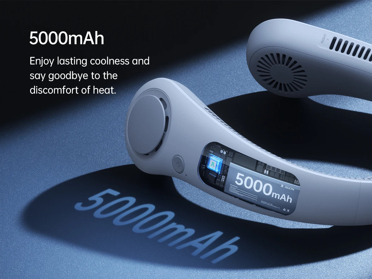 BreezeMate – Wearable Neck Fan for Cool Comfort On-the-Go