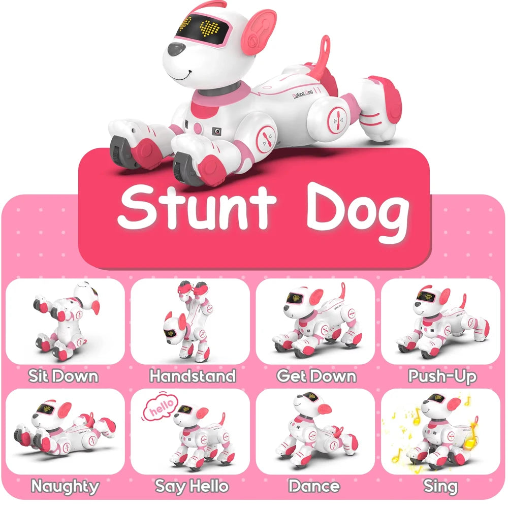 Smart Pup Pal – Interactive Robot Dog with Music, Tricks & More