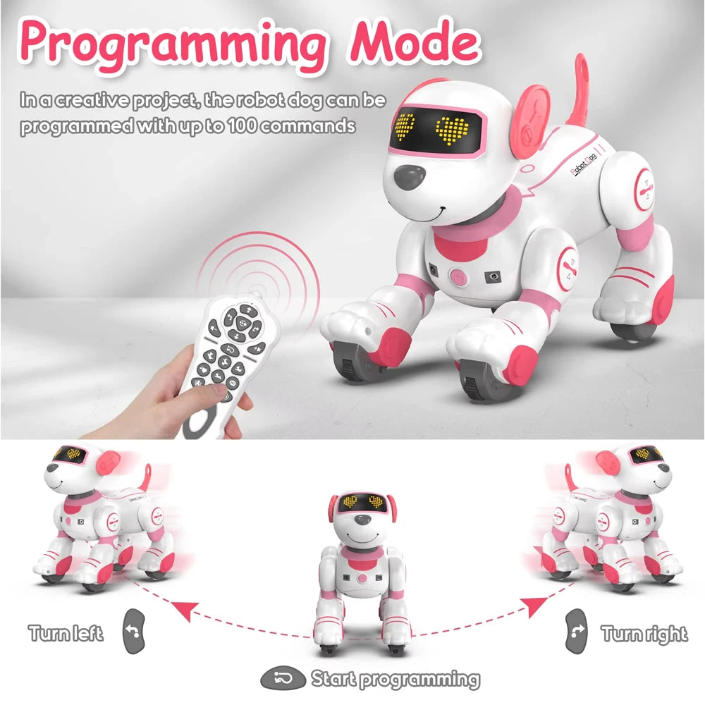 Smart Pup Pal – Interactive Robot Dog with Music, Tricks & More