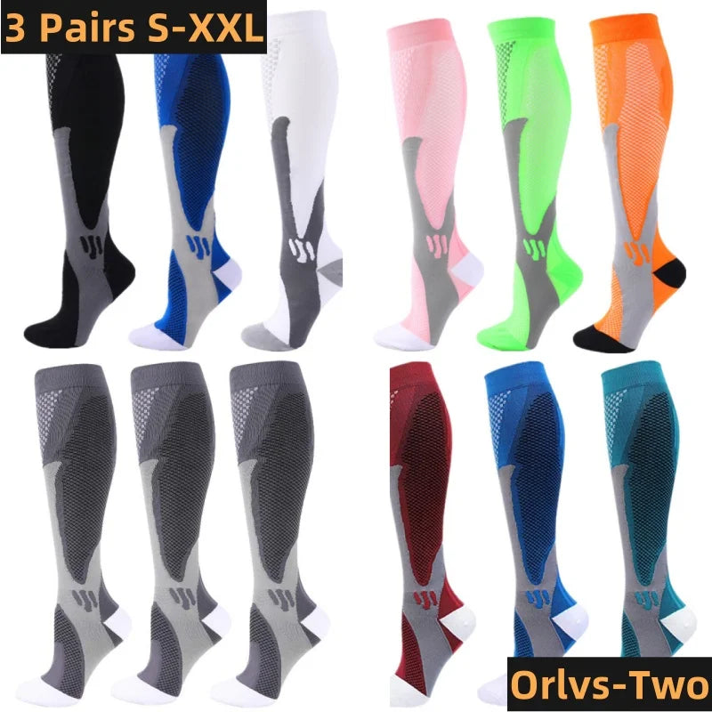VitalStep™ Compression Socks – 3-Pack Support for Circulation & Comfort