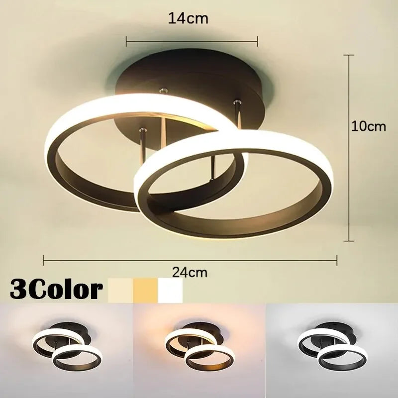 GlowShift Elegance – 3-in-1 LED Ceiling Light for Modern Homes