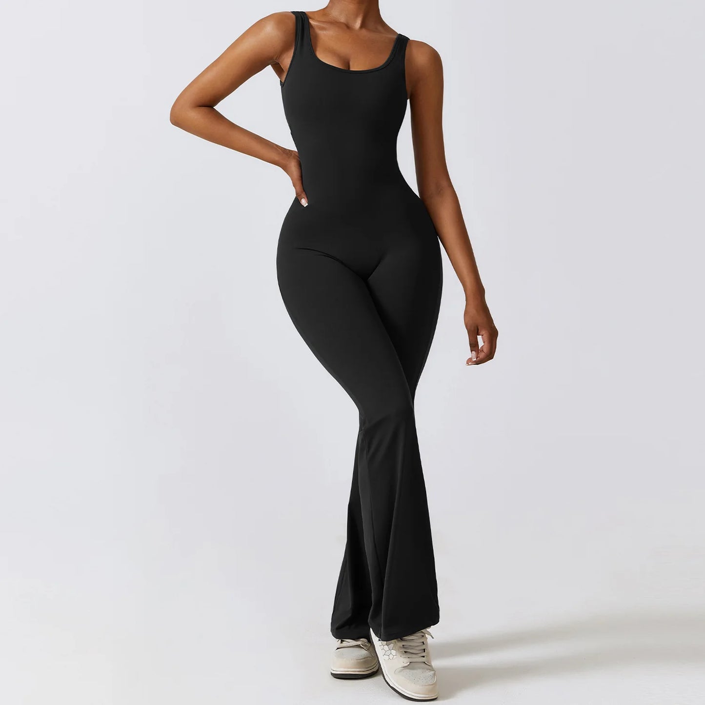 SculptFit™ Bodysuit – Women’s Seamless Workout & Yoga One-Piece