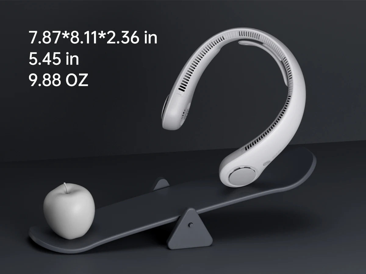 BreezeMate – Wearable Neck Fan for Cool Comfort On-the-Go