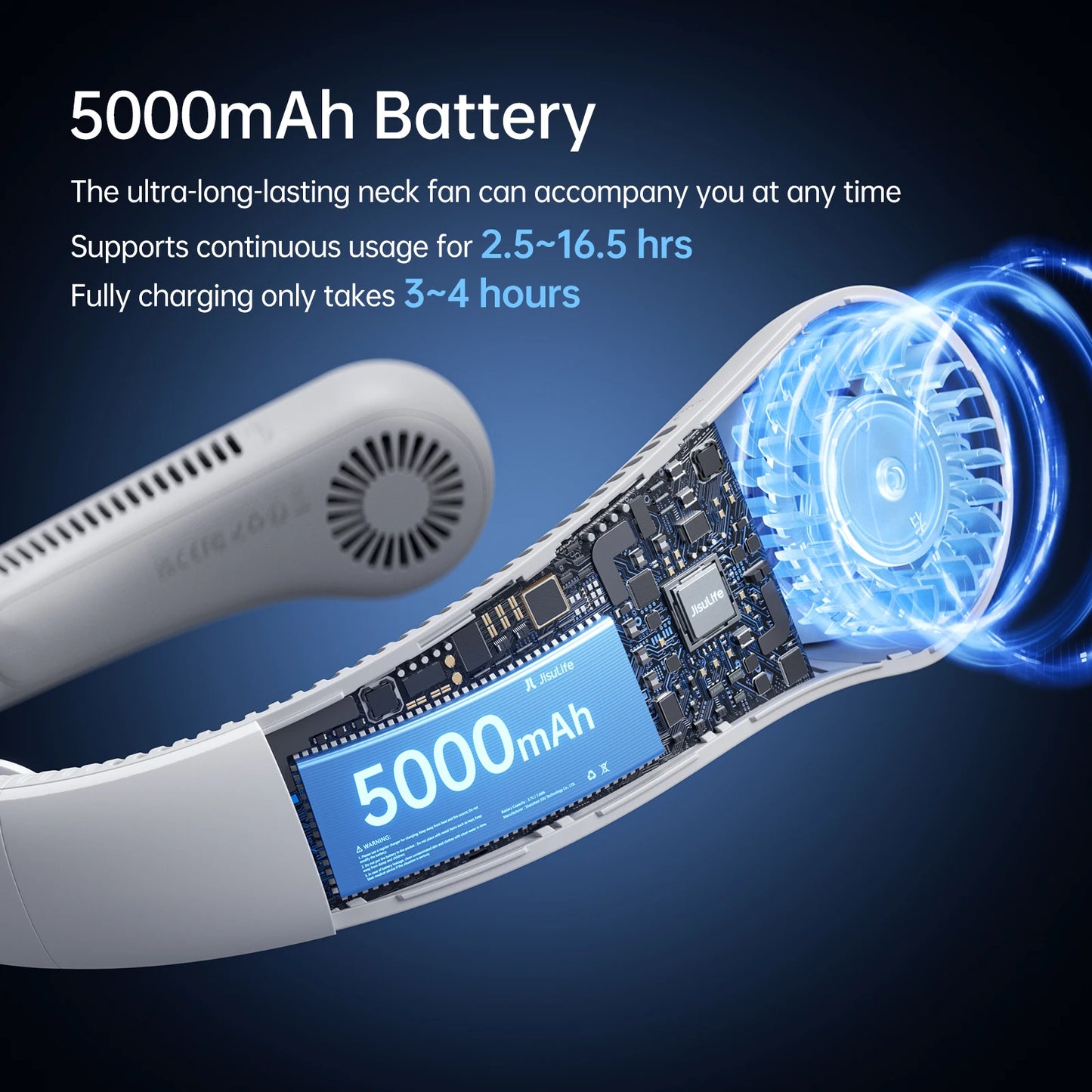 BreezeMate – Wearable Neck Fan for Cool Comfort On-the-Go