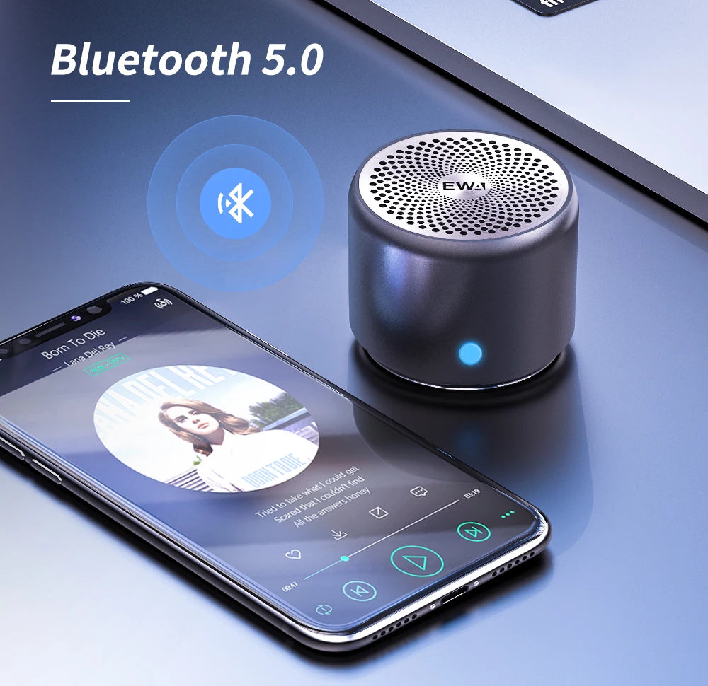 PocketBoom – Mini Bluetooth Speaker with Big Bass & Waterproof Design