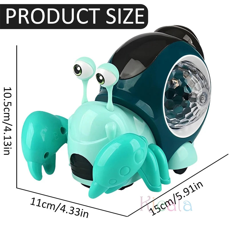 Crabby Crawler™ – Light & Sound Baby Toy