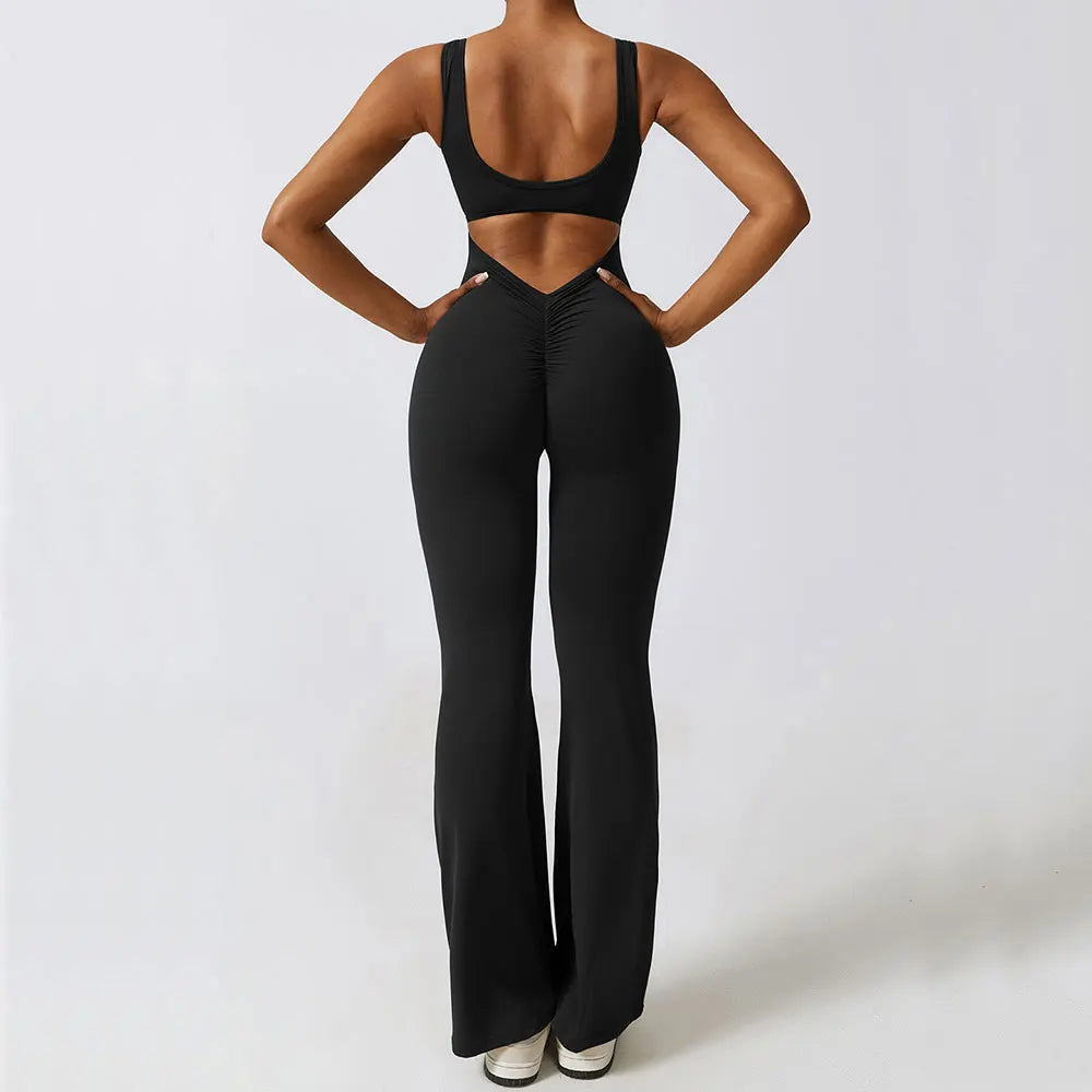 SculptFit™ Bodysuit – Women’s Seamless Workout & Yoga One-Piece