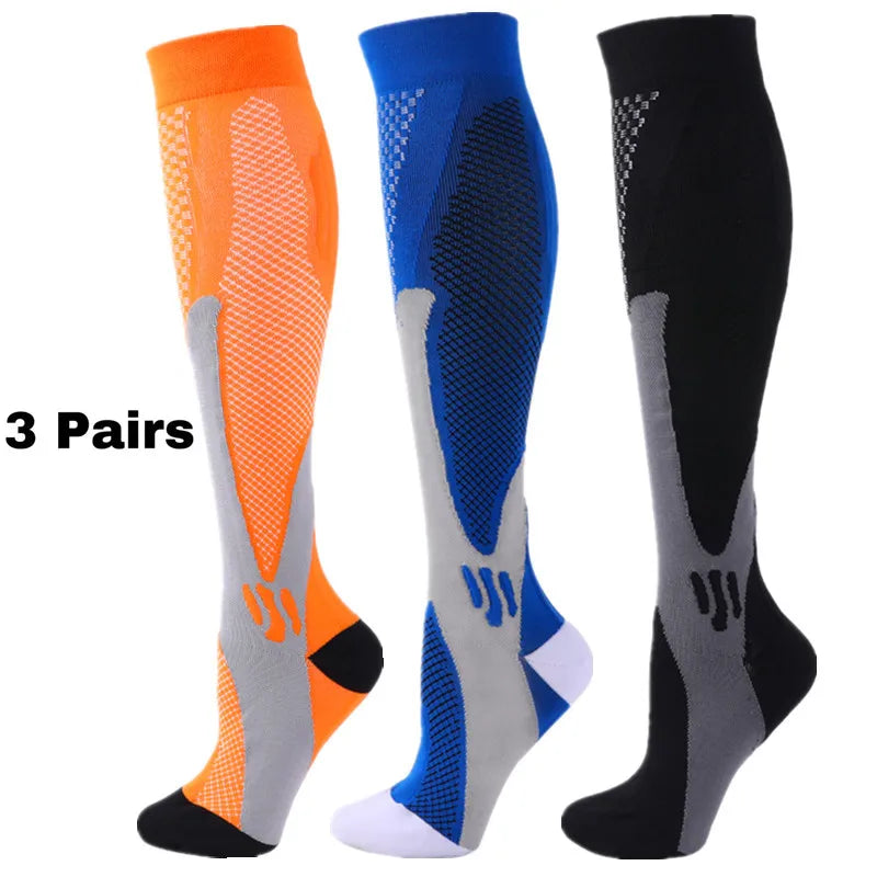 VitalStep™ Compression Socks – 3-Pack Support for Circulation & Comfort