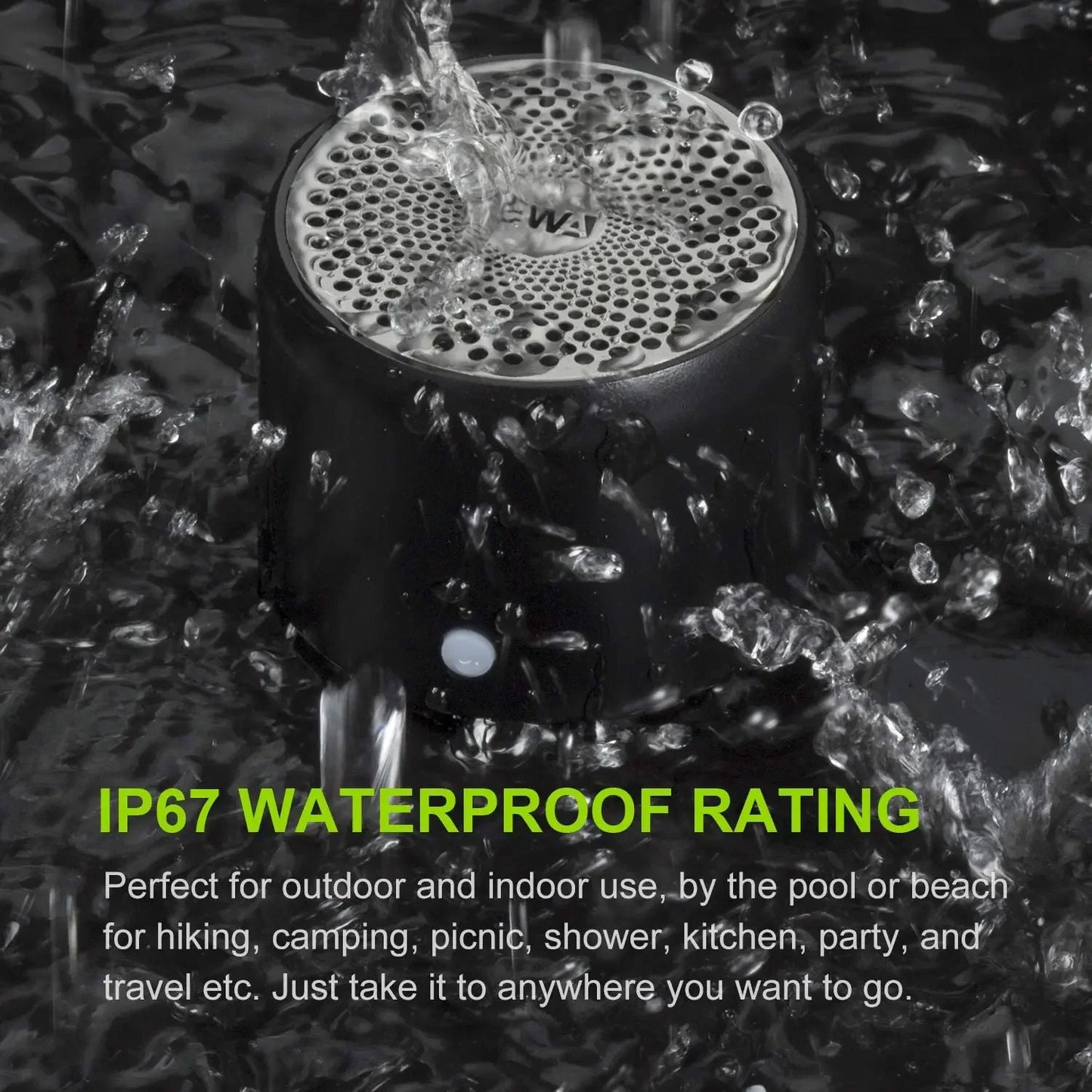 PocketBoom – Mini Bluetooth Speaker with Big Bass & Waterproof Design