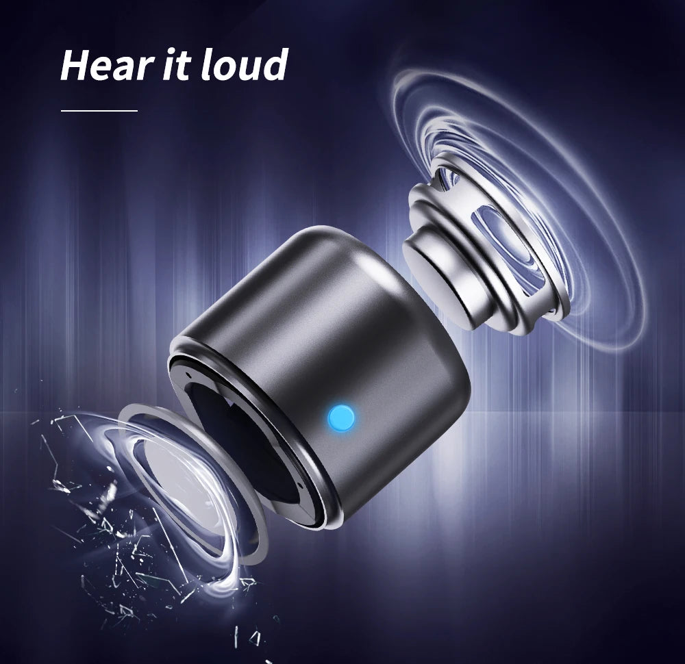 PocketBoom – Mini Bluetooth Speaker with Big Bass & Waterproof Design