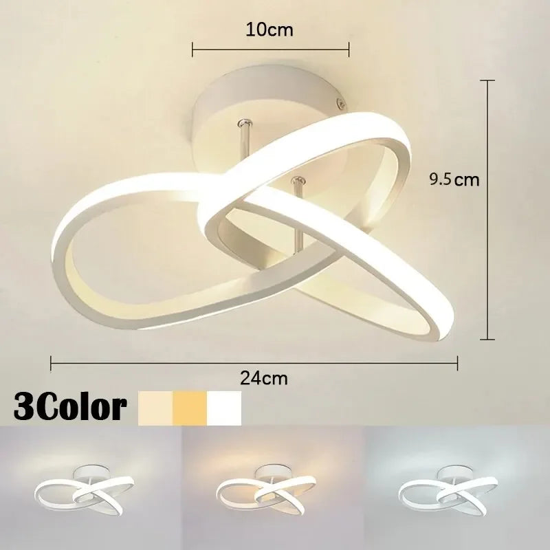 GlowShift Elegance – 3-in-1 LED Ceiling Light for Modern Homes