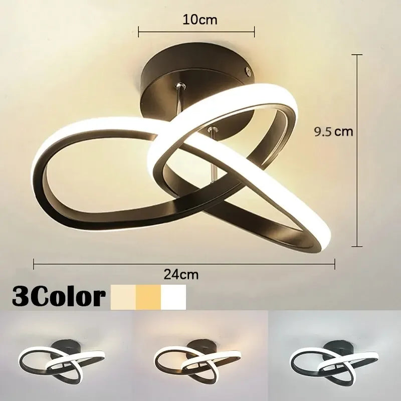 GlowShift Elegance – 3-in-1 LED Ceiling Light for Modern Homes