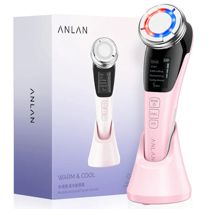 GlowLift Pro – EMS Facial Massager with Hot & Cold Therapy