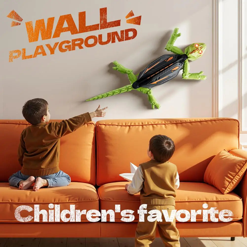 ClimbMate™ – Remote Control Wall-Crawling Gecko Toy