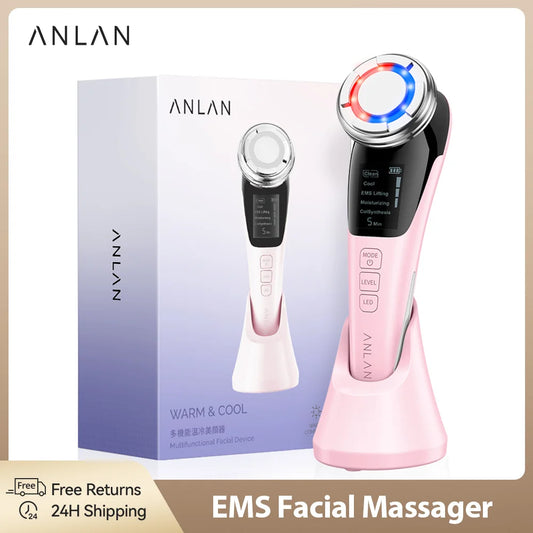 GlowLift Pro – EMS Facial Massager with Hot & Cold Therapy