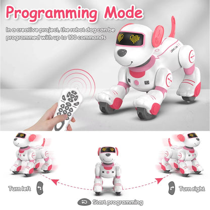 Smart Pup Pal – Interactive Robot Dog with Music, Tricks & More