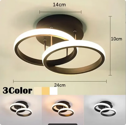 GlowShift Elegance – 3-in-1 LED Ceiling Light for Modern Homes