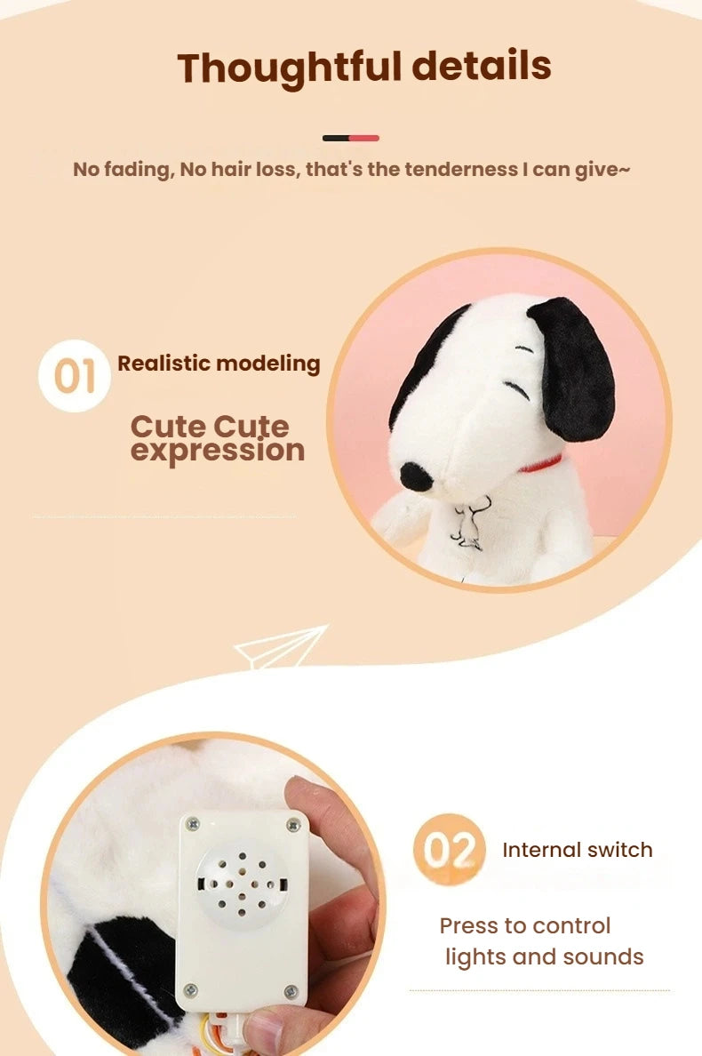 SnoozePup™ – Calming Light-Up Plush for Restful Nights